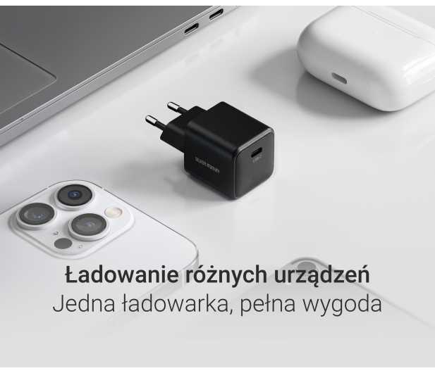 Silver Monkey Ładowarka GaN Core Uno 30W Czarna - 1417243 - zdjęcie 2